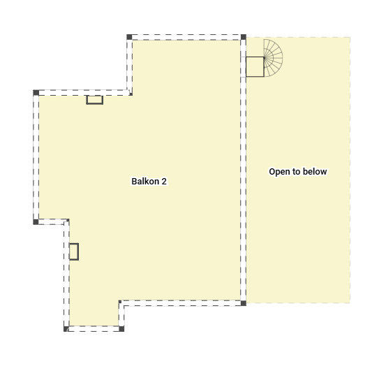 Grundriss 2. Etage